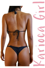 Load image into Gallery viewer, Bikini Set Geovanella Leopard Purple & Black - Reversible