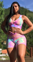 Load image into Gallery viewer, Set Top & Short Tie Dye