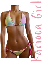Load image into Gallery viewer, Bikini Set Geovanella Tie Dye & Pink Candy - Reversible