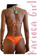 Load image into Gallery viewer, Bikini Set Geovanella Orange Neon