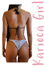 Load image into Gallery viewer, Bikini Set Geovanella Polka Dots & Black - Reversible