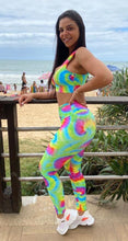 Load image into Gallery viewer, Set Legging and Top Tie Dye