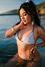 Load image into Gallery viewer, Bikini Set Geovanella Polka Dots & Black - Reversible