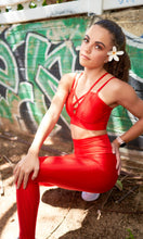 Load image into Gallery viewer, Set Legging & Top Red Vision