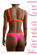 Load image into Gallery viewer, Bikini Set Mellina Pink & Orange Neon