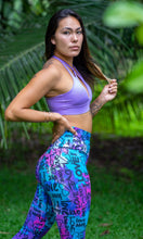 Load image into Gallery viewer, Set Legging & Top Purple Love