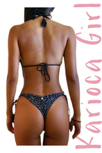 Load image into Gallery viewer, Bikini Set Geovanella Polka Dots & Black - Reversible
