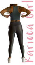 Load image into Gallery viewer, Set Legging and Top New Vision Grey