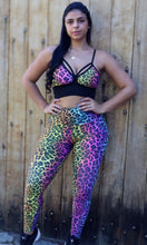 Load image into Gallery viewer, Set Legging & Top Pink Leopard