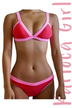 Load image into Gallery viewer, Bikini Set Mellina Red & Pink Tutti Frutti