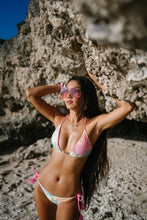 Load image into Gallery viewer, Bikini Set Geovanella Tie Dye &amp; Pink Candy - Reversible
