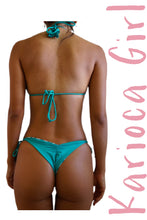 Load image into Gallery viewer, Bikini Set Geovanella Green Star &amp; Green - Reversible
